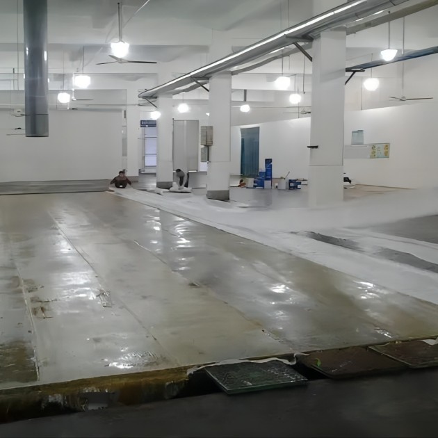 延边防腐蚀地坪,环氧玻纤地坪，玻纤工业地坪，环氧玻纤布地坪,乙烯基玻纤布地坪产品图3